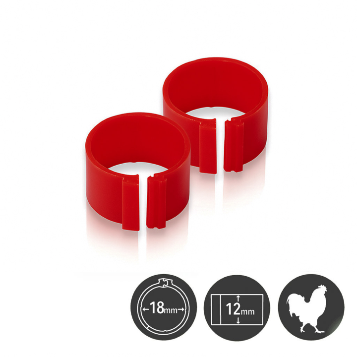 OLBA Clipsringe für Hühner